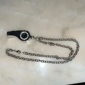 juicy couture whistle necklace